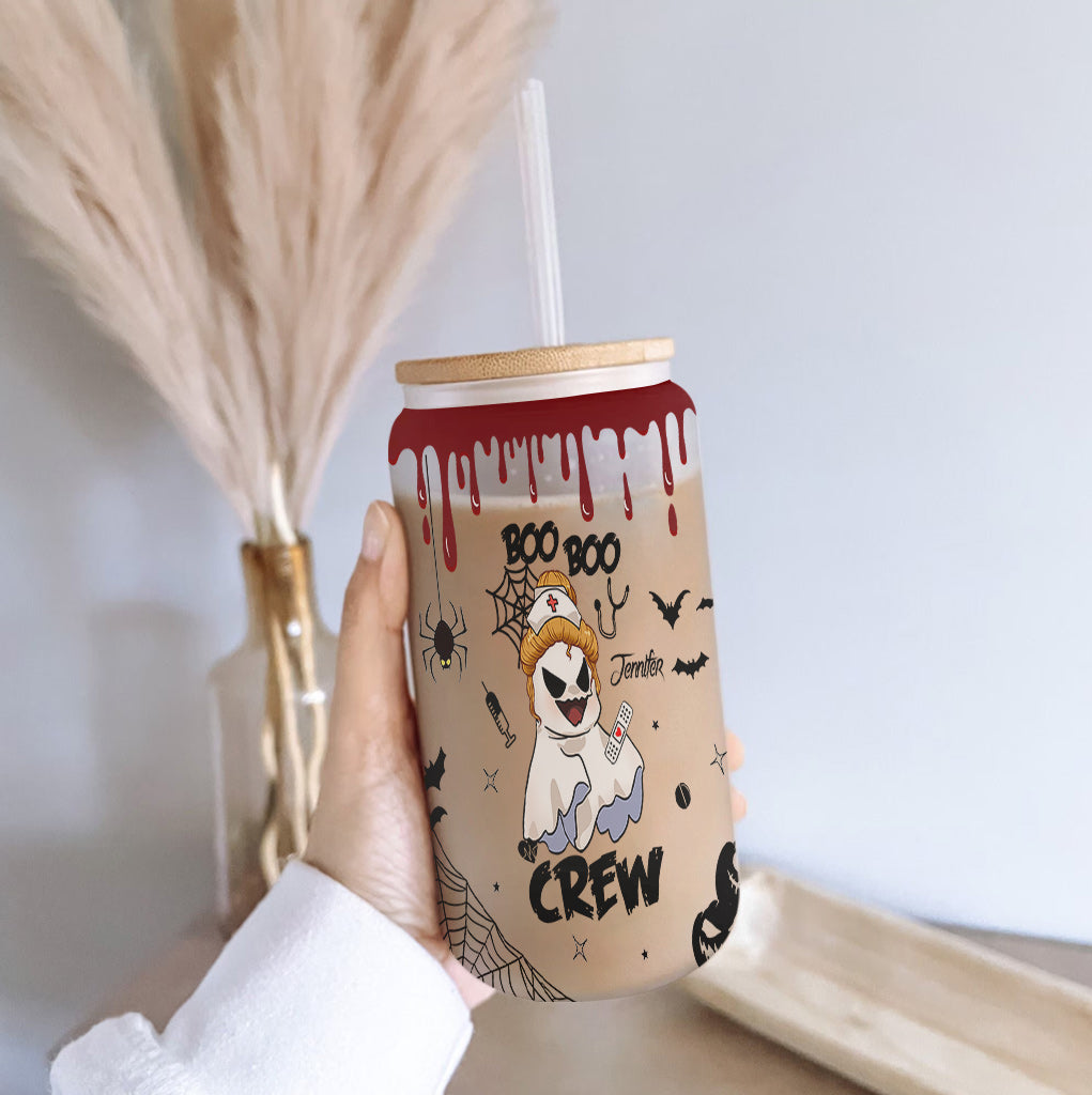 Boo Boo Crew - Verre d'infirmière personnalisé