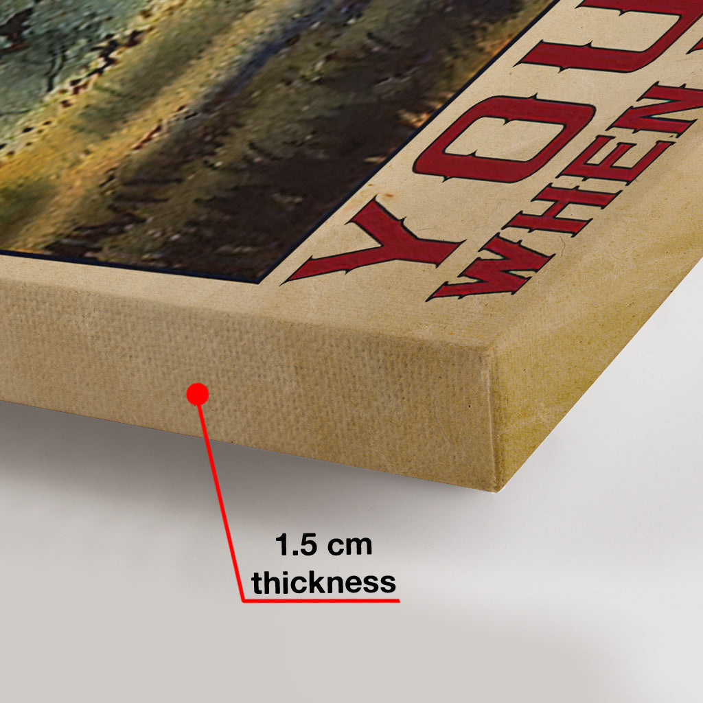 On vieillit quand on arrête de courir - Toile et affiche personnalisées sur le thème de la course à pied