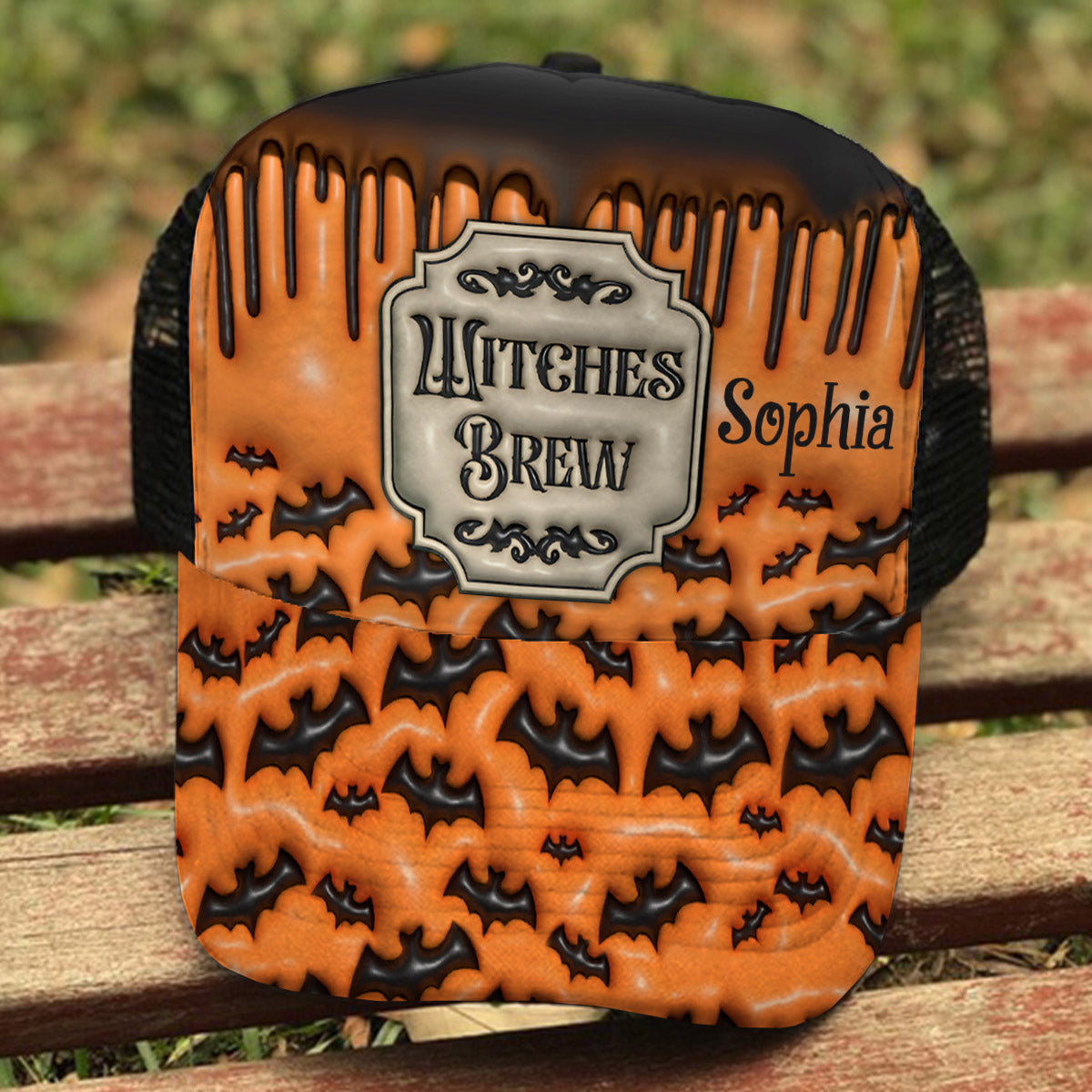 Potion de sorcière - Chapeau de camionneur personnalisé de sorcière