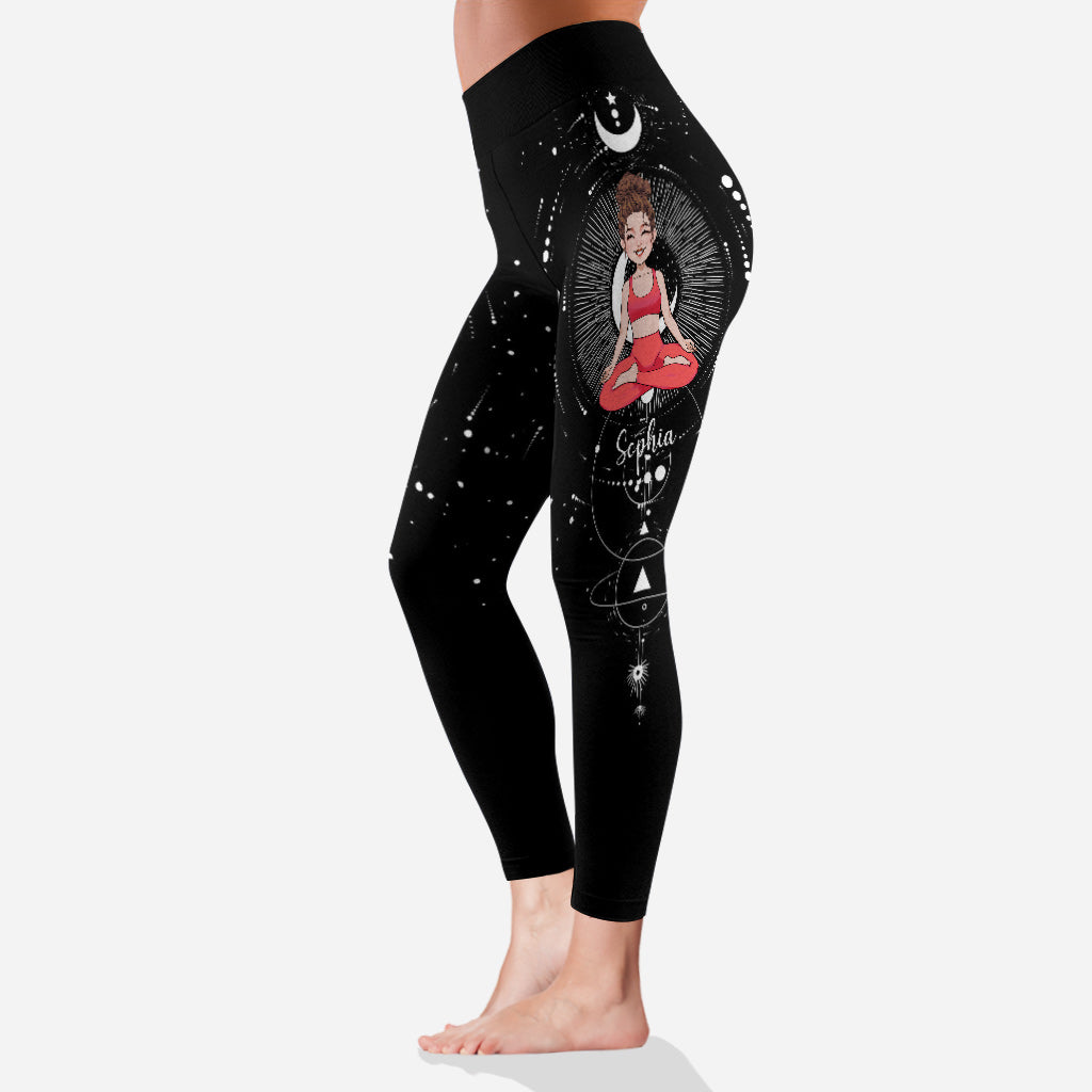 Namaste - Leggings de yoga personnalisés