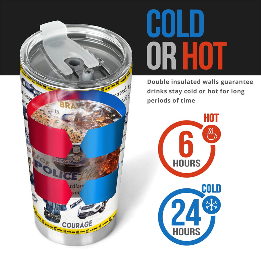 Policier - Gobelet personnalisé pour policier