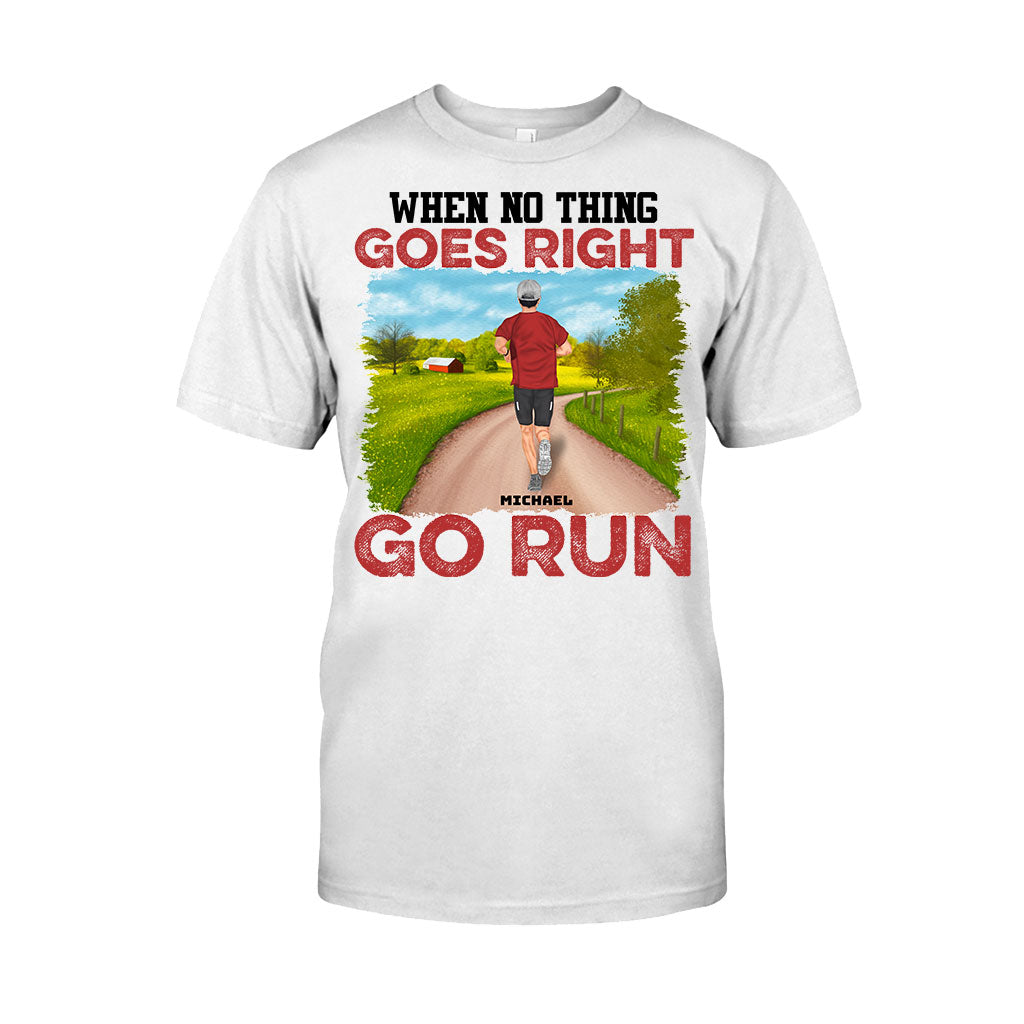 La vie est plus belle en chaussures de course - T-shirt et sweat à capuche de course personnalisés