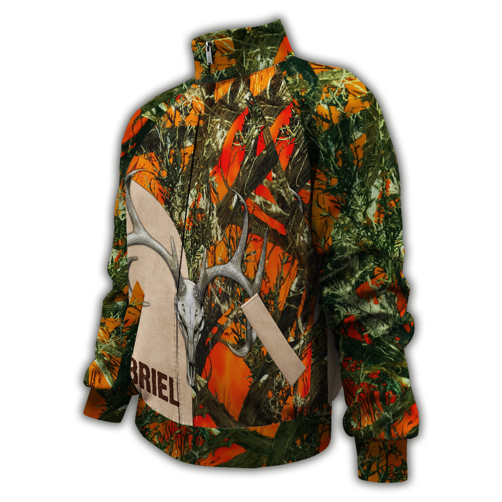 Passionné de chasse - Veste de chasse zippée personnalisée