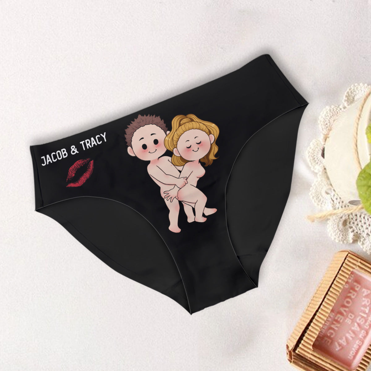 Liste de choses à faire - Slips personnalisés pour couples (femmes et hommes)