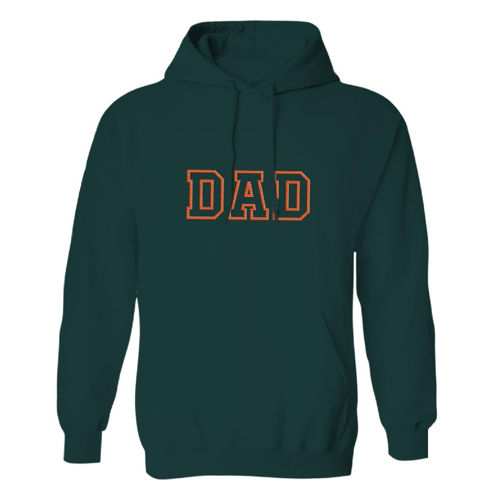 Sweat à capuche brodé personnalisé avec nom - Nom personnalisé pour papa