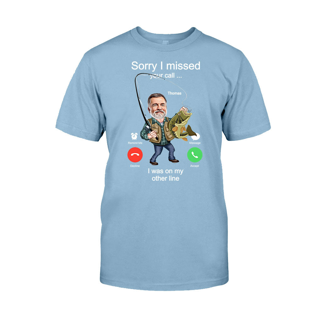 Photo insérée - T-shirt et sweat à capuche de pêche humoristiques « Keeping It Reel » personnalisés