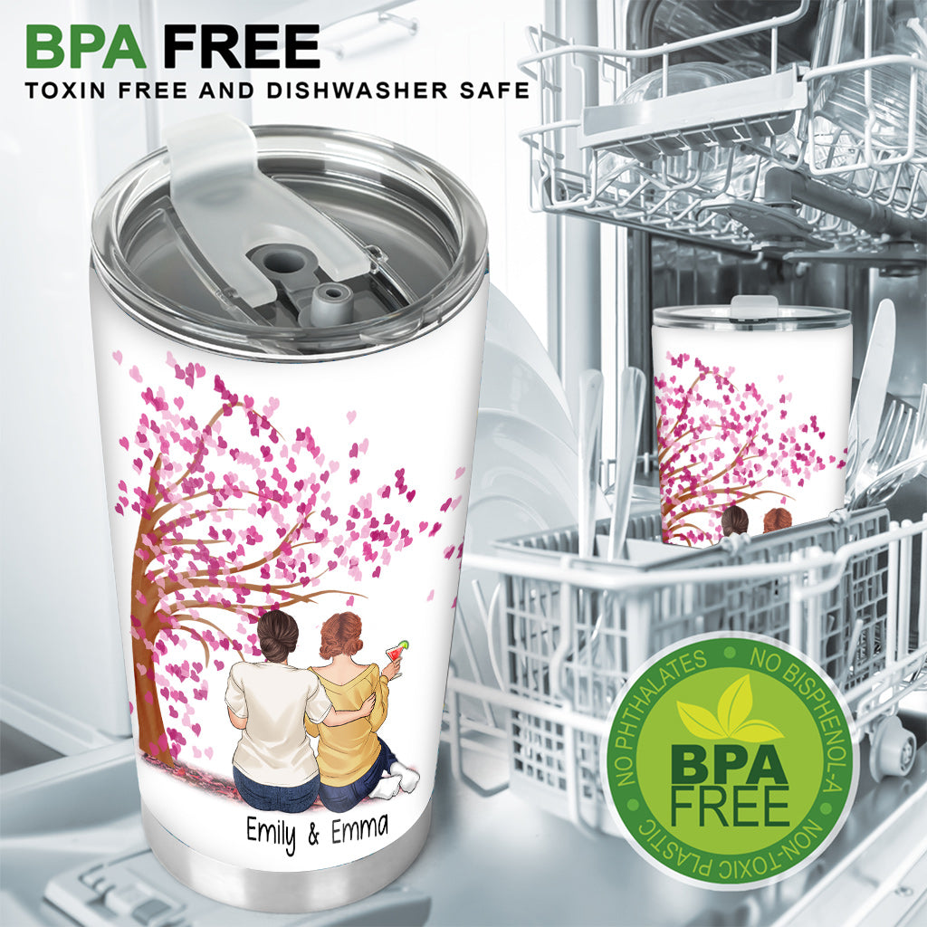 Je traverserais le feu pour toi - Gobelet isotherme personnalisé pour ma sœur