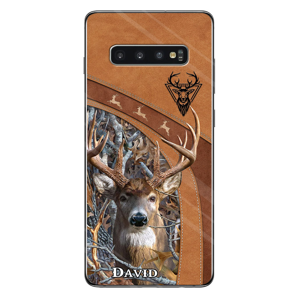 La vie est plus belle dans les bois - Coque de téléphone personnalisée pour la chasse
