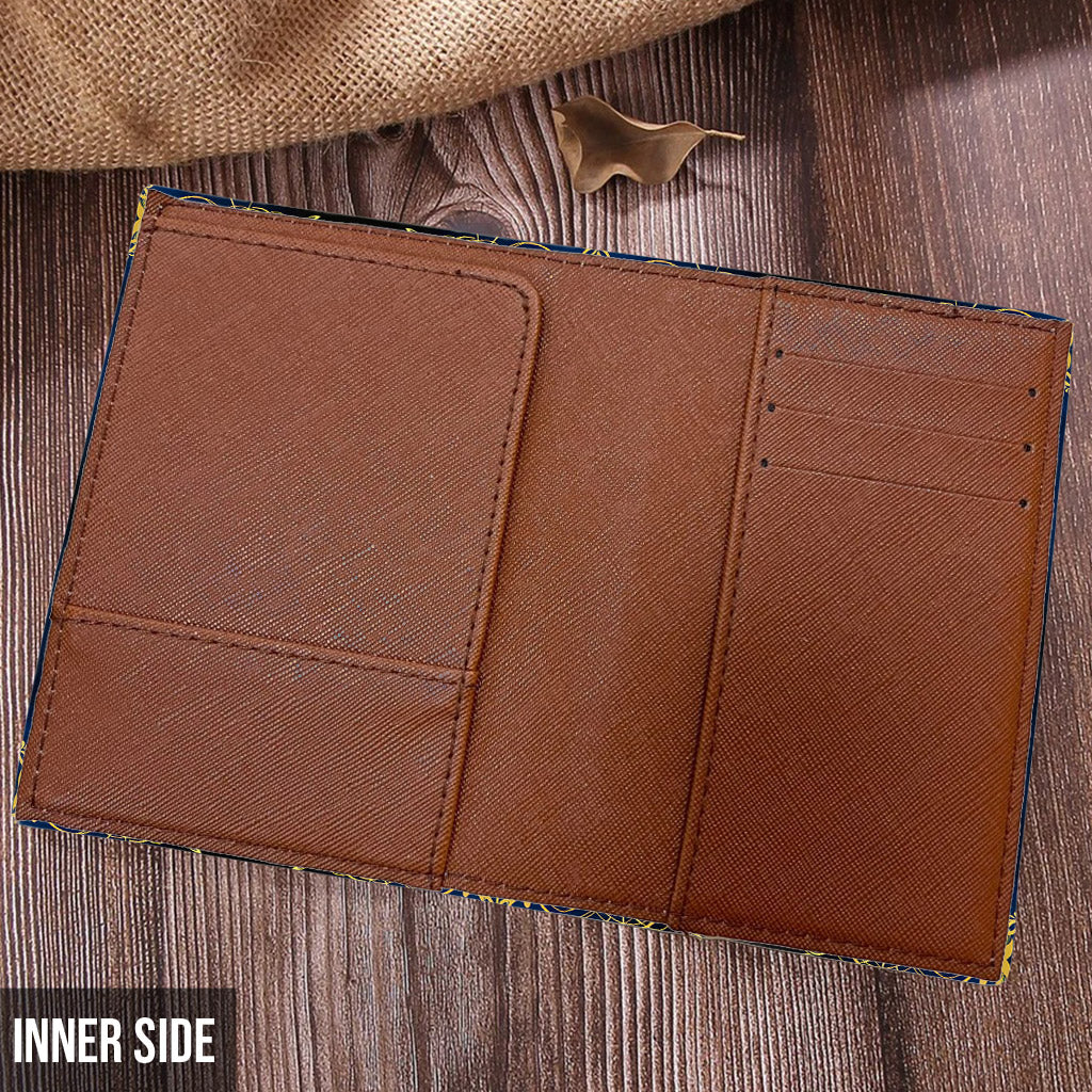 Ne touchez pas à mon énergie - Porte-passeport de sorcière personnalisé