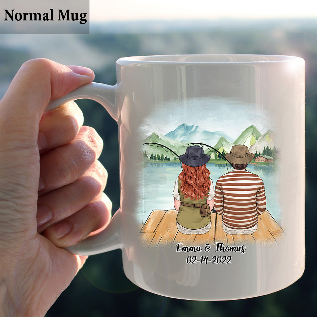 Fishing Partner For Life - Personalized Fishing Mug