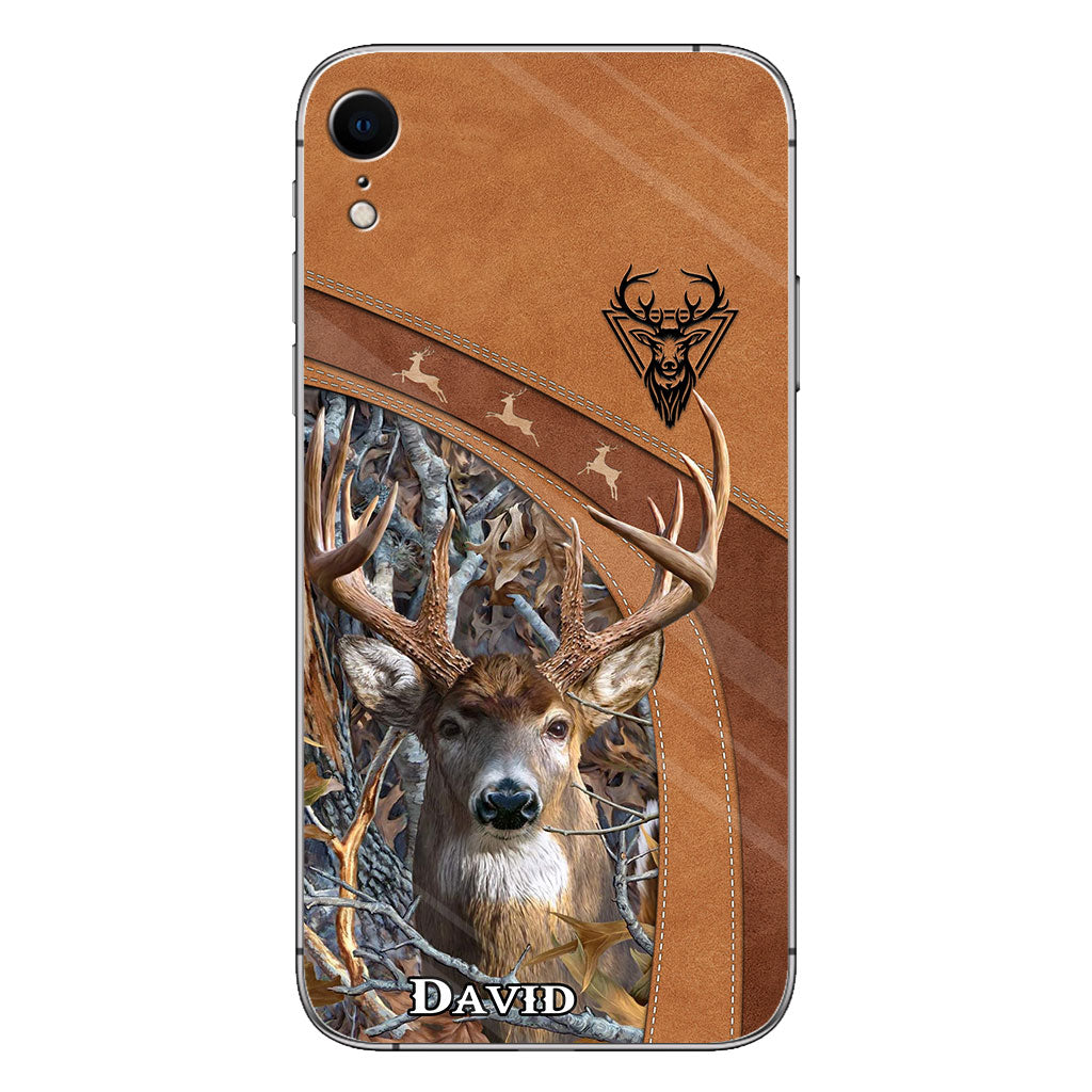 La vie est plus belle dans les bois - Coque de téléphone personnalisée pour la chasse