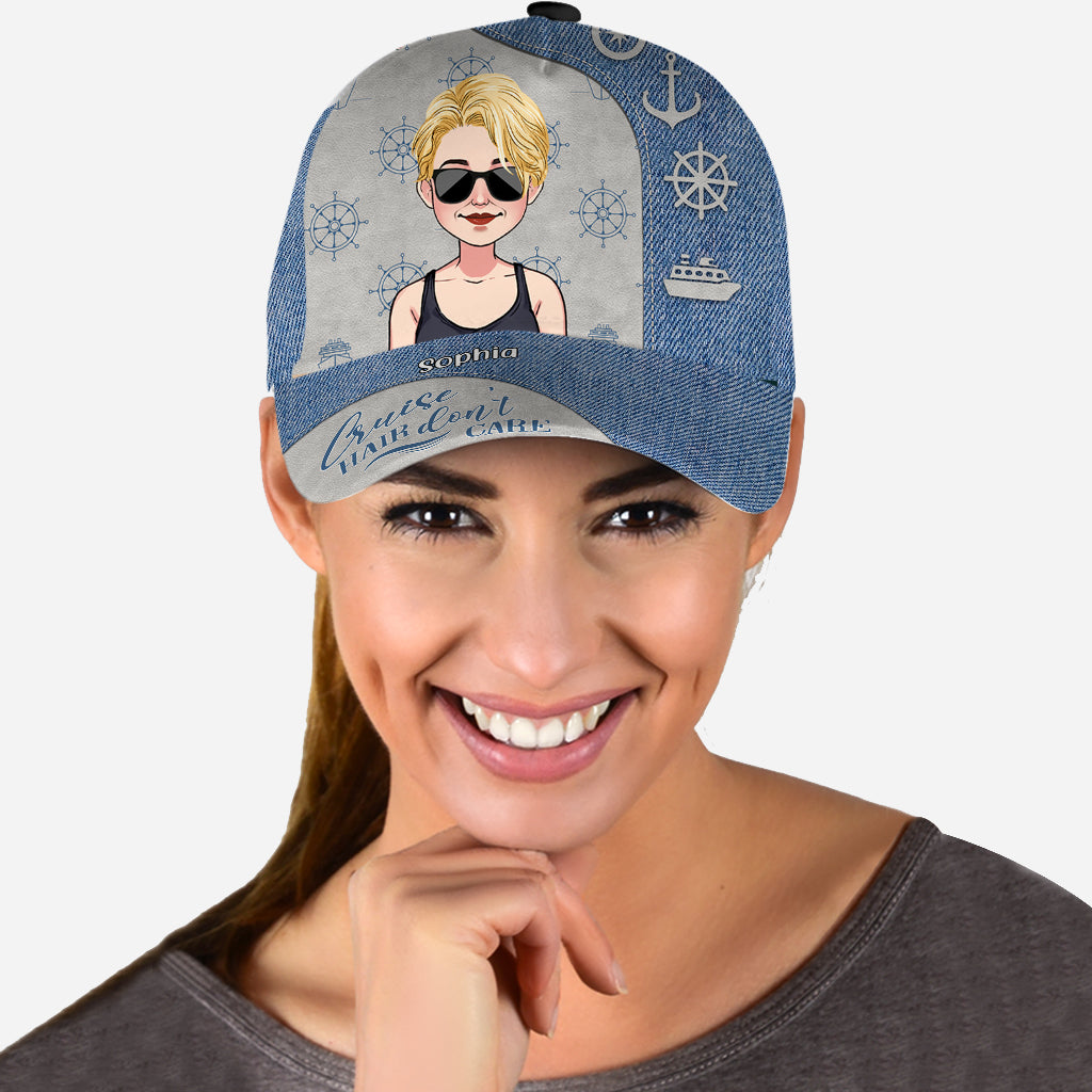 Coiffure de croisière, on s'en fiche - Casquette classique de croisière personnalisée
