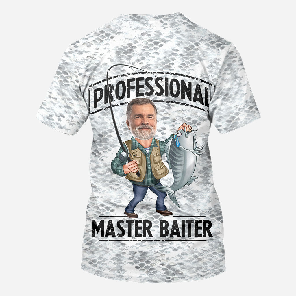 T-shirt de pêche personnalisé Master Baiter -