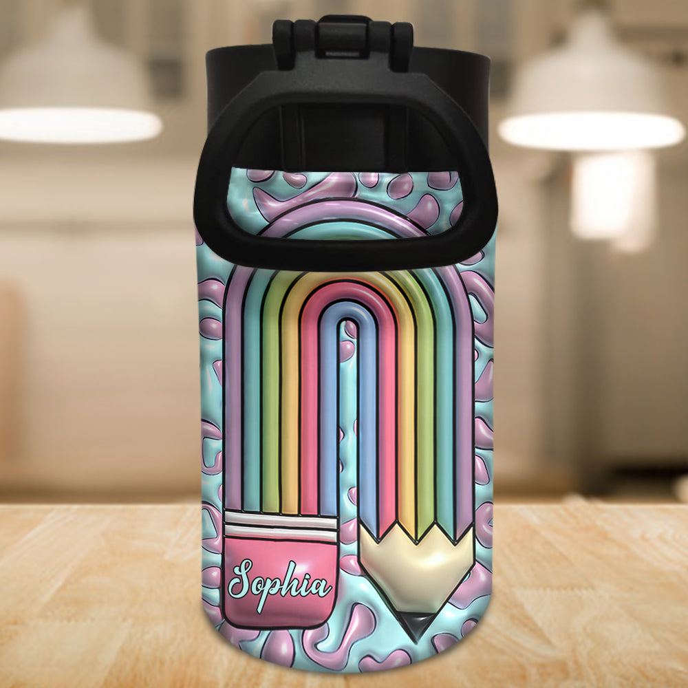 Vie d'enseignant - Gourde personnalisée pour les enfants des enseignants