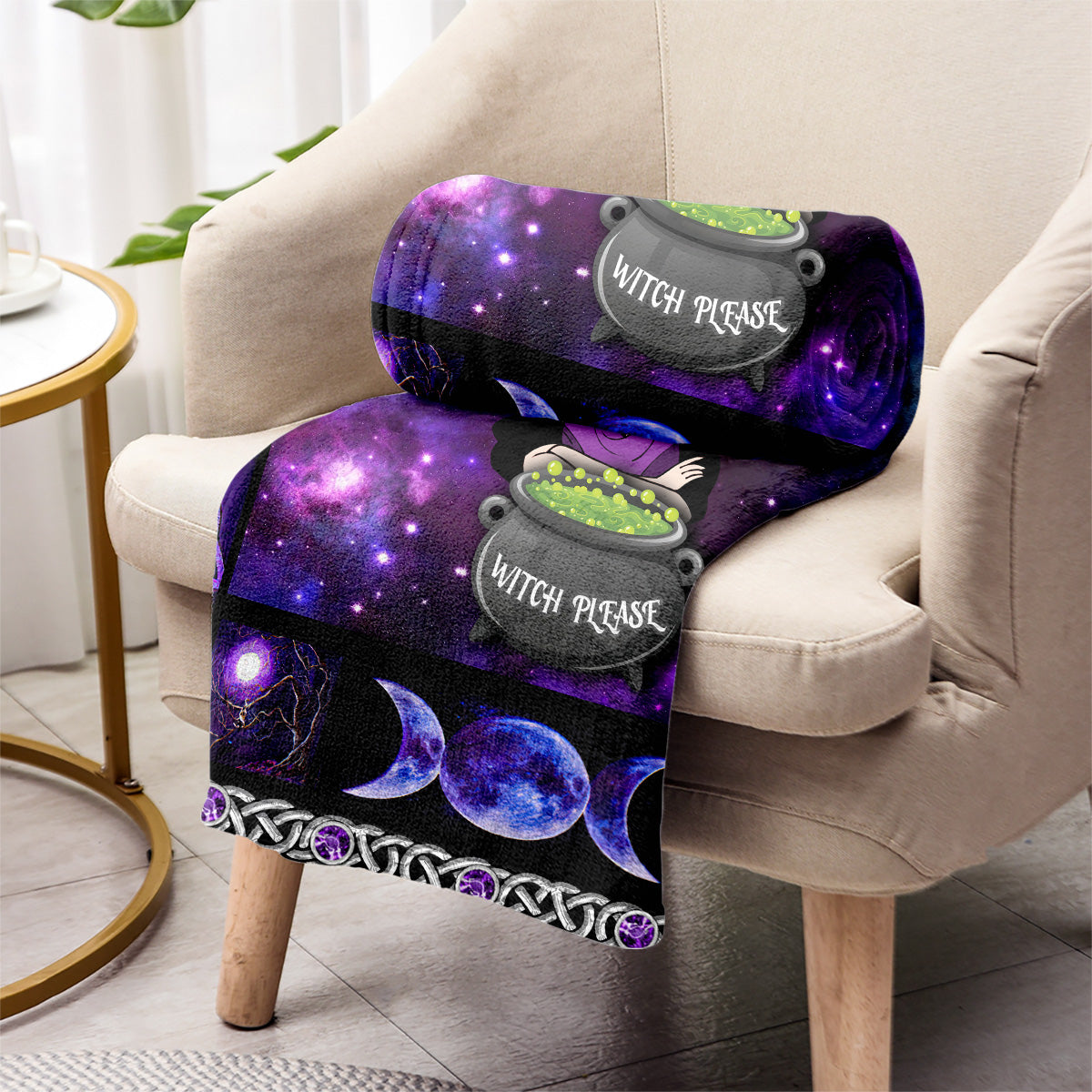 Couverture de sorcière personnalisée - S'il vous plaît