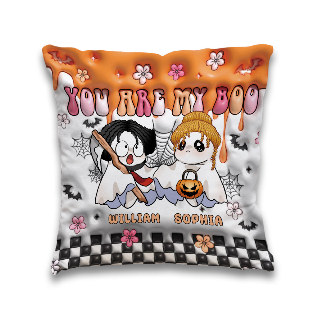 Tu es mon/ma chéri(e) - Coussin décoratif personnalisé pour couple