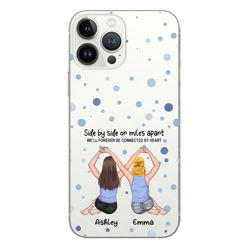 Meilleure amie pour toujours - Cadeau pour sa meilleure amie - Coque de téléphone transparente personnalisée
