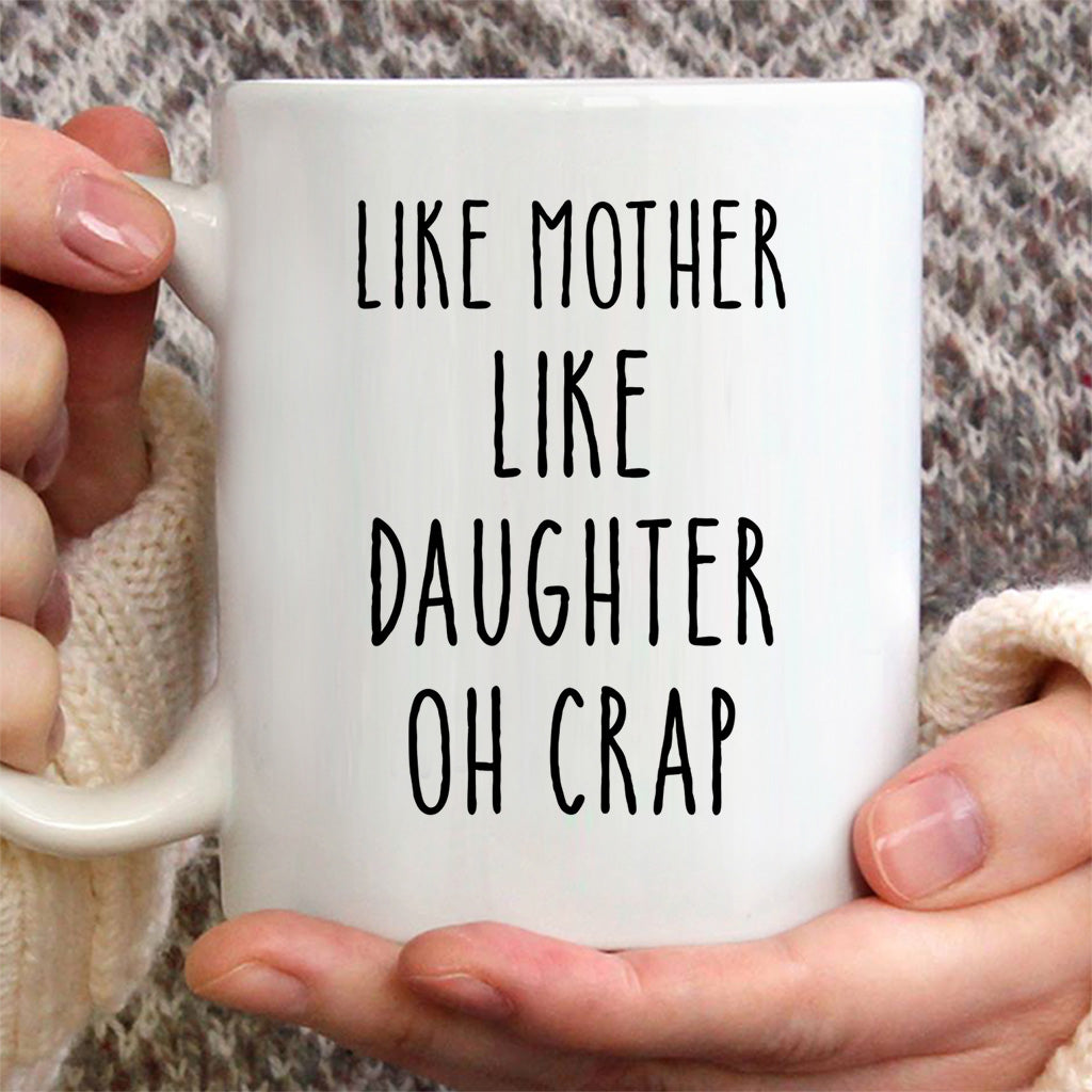 Telle mère, telle fille - Mug personnalisé pour papa