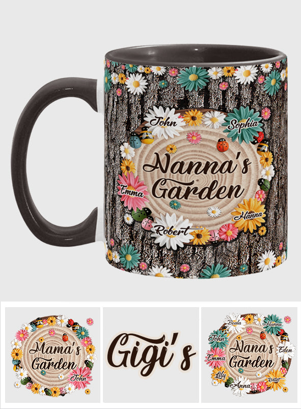 Mug personnalisé « Le jardin de mamie »