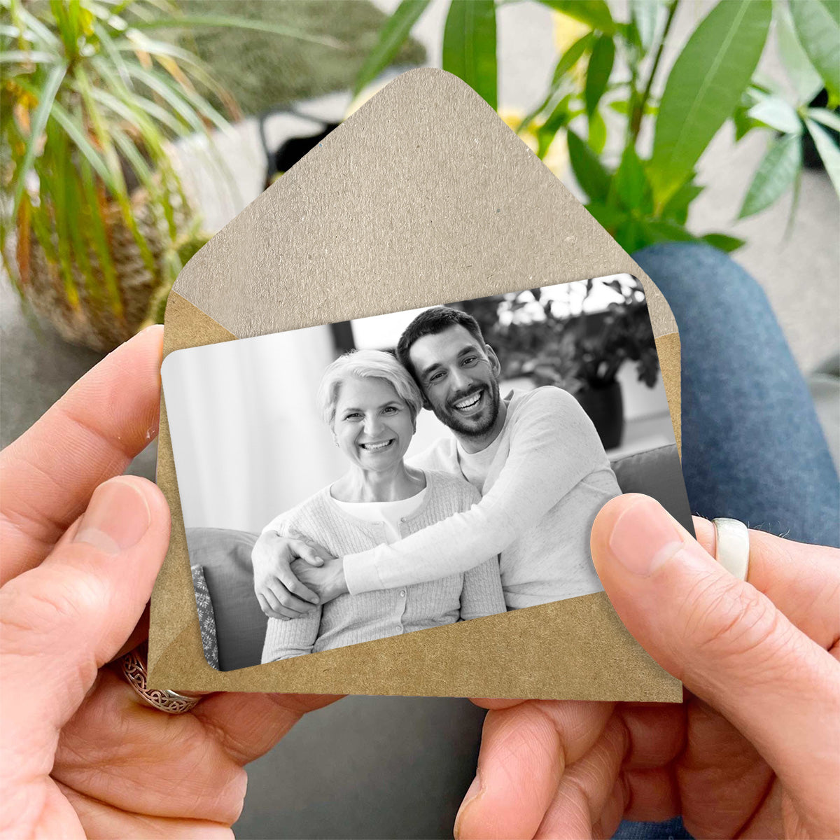 Tu m'as rendu si fier - Carte personnalisée pour portefeuille de fils