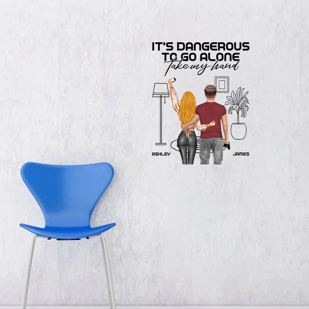 Couples Who Game Together Stay Together - Personalized Video Game Decal Full