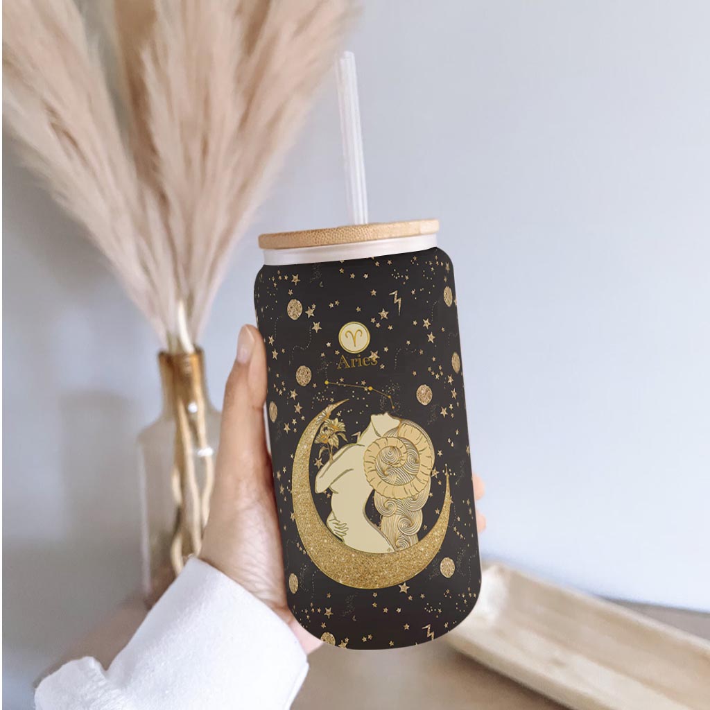 Signe du zodiaque - Horoscope personnalisé en verre