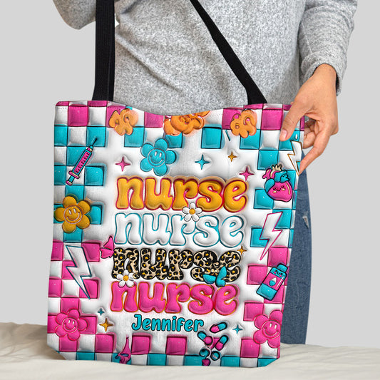 Nurse Life - Personalized Nurse Tote Bag
