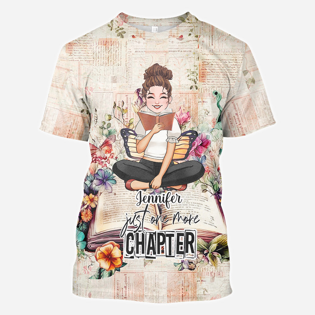Juste un chapitre de plus - T-shirt personnalisé « Juste un chapitre de plus »