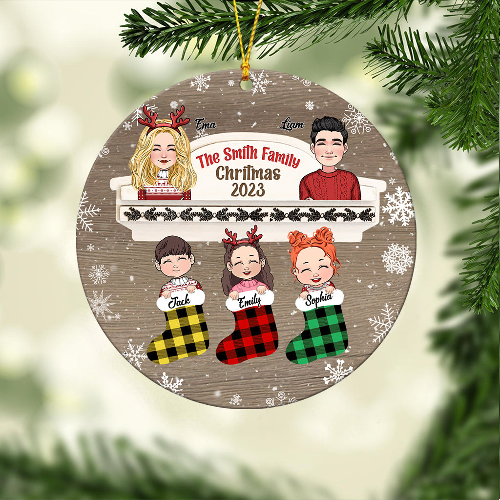 Merry Christmas 2023 - Personalized Family Ornament