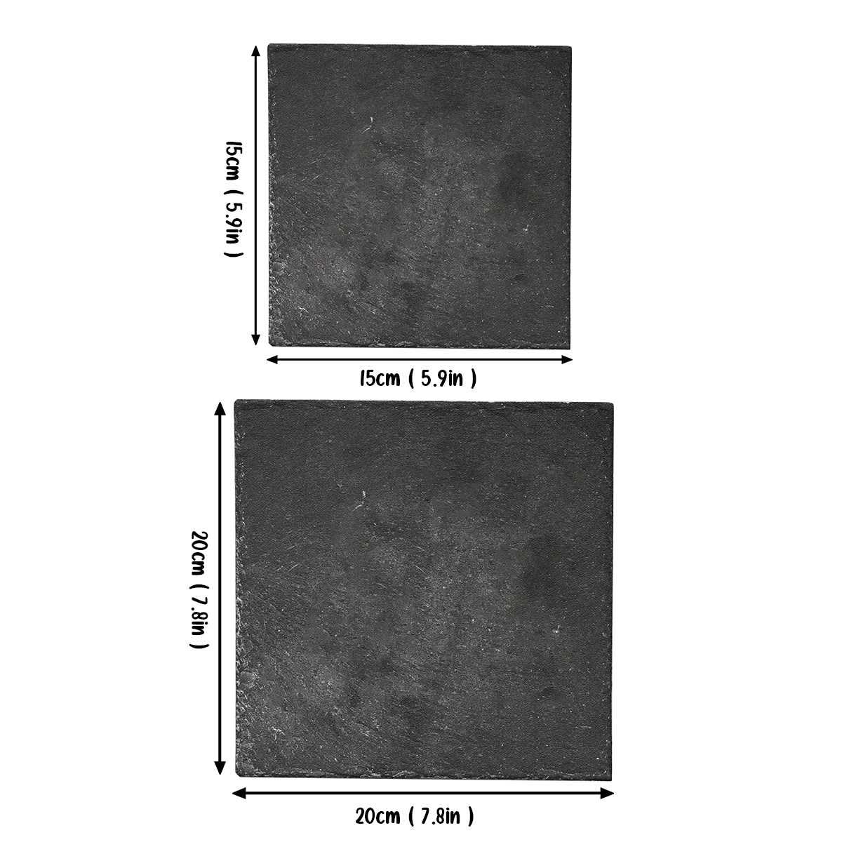 Notre histoire jusqu'à présent - Pierre carrée personnalisée pour mari et femme