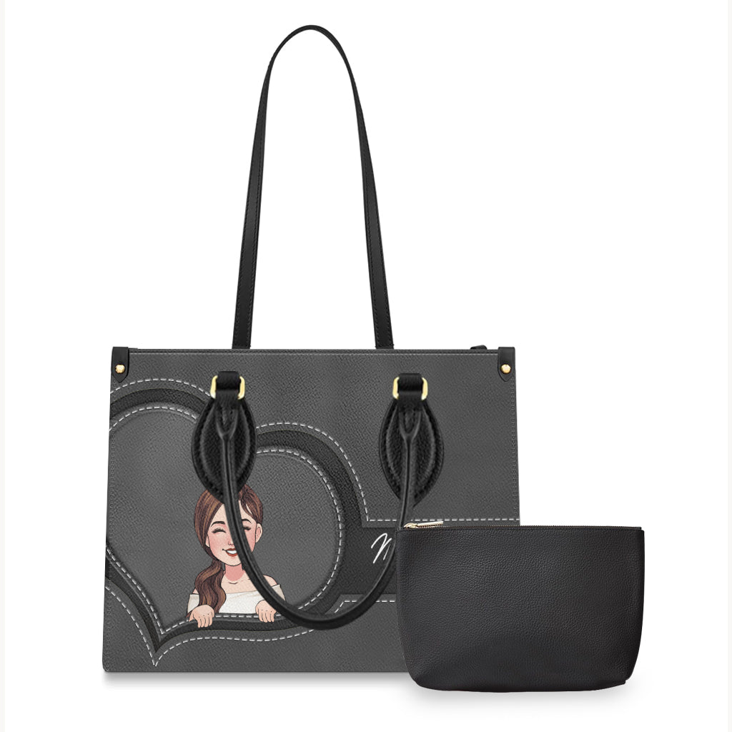 Cadeau de mariage pour la mariée - cadeau de mariage pour la mariée et les demoiselles d'honneur - Sac à main en cuir personnalisé