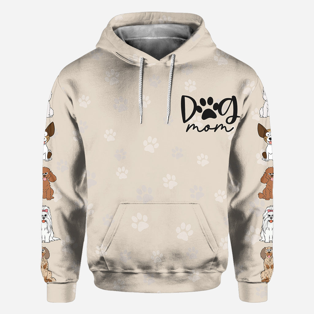 Dog Mom/ Cat Mom/ Fur Mom / Dog Dad/ Cat Dad... - Personalized Dog All Over Shirt