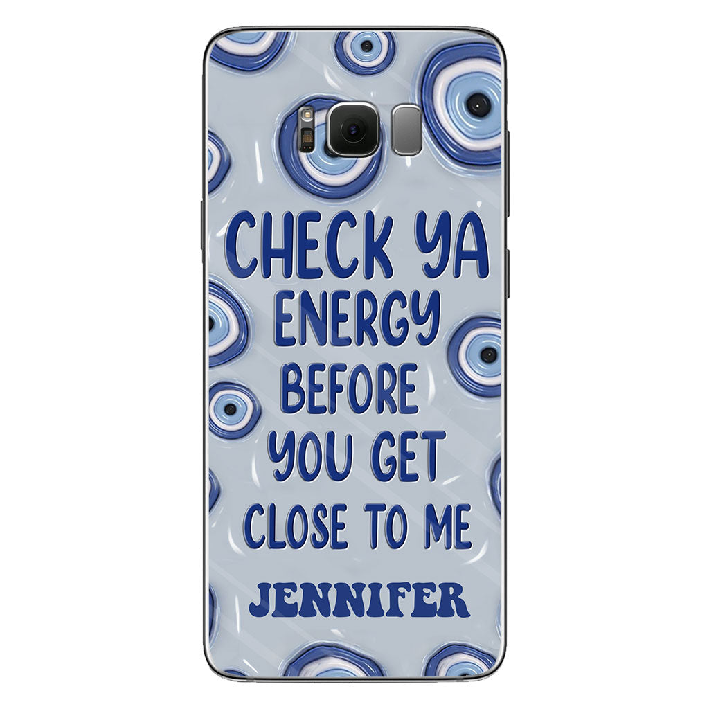 Check Ya Energy - Personalized Witch Phone Case