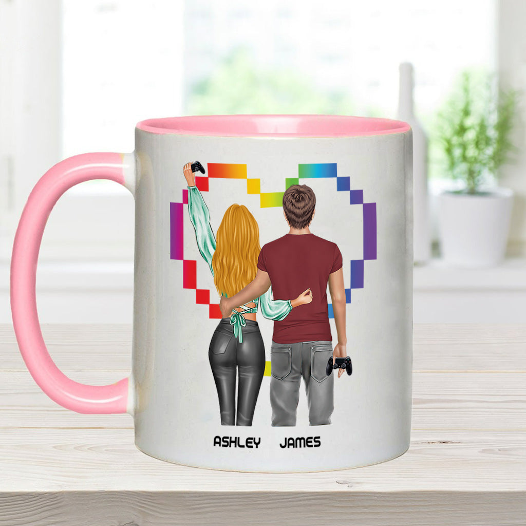 Je serai toujours ton joueur 2 - Mug personnalisé pour jeux vidéo