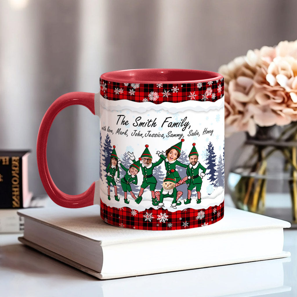 Joyeux Noël - Mug personnalisé pour la famille