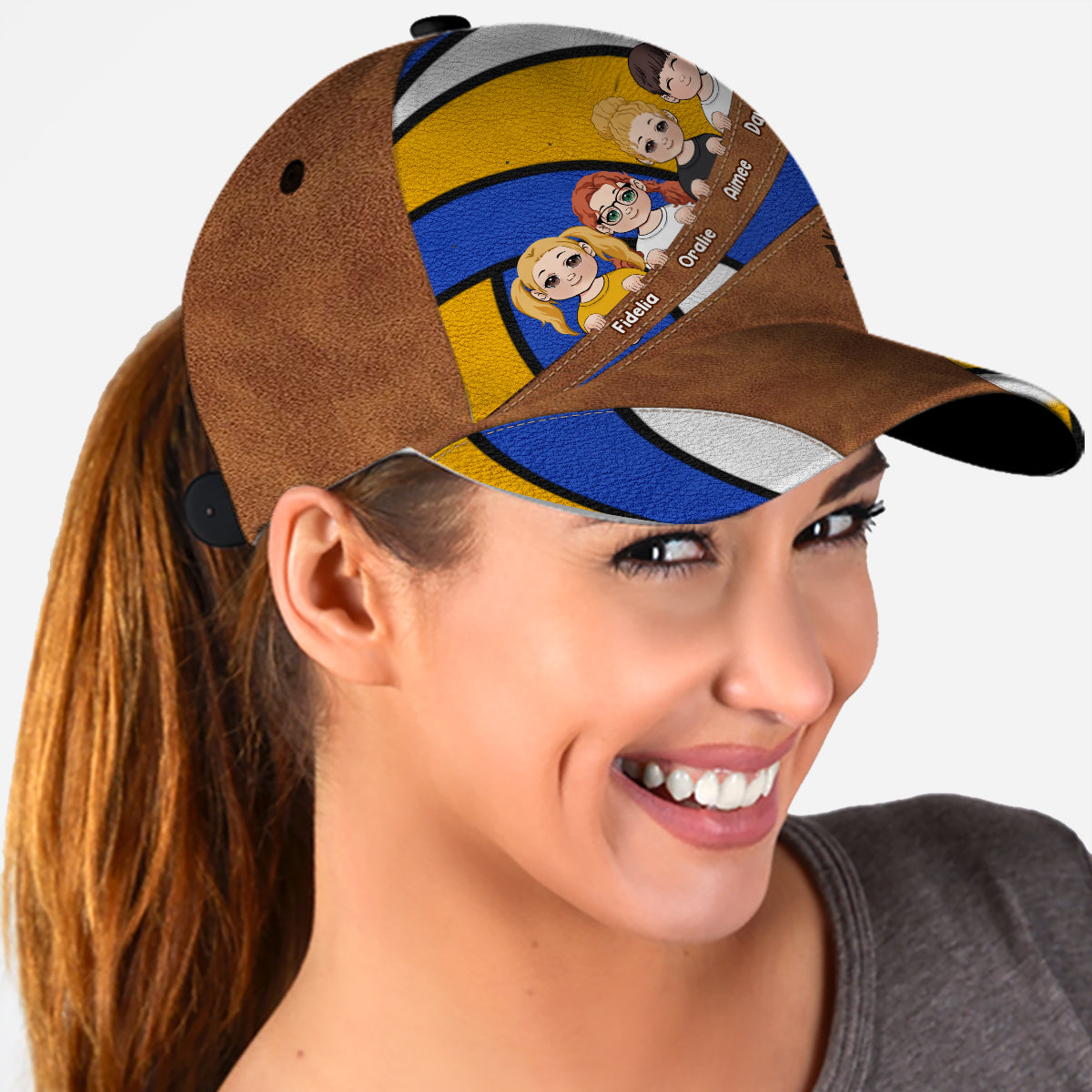 Maman de volley-ball - Casquette de volley-ball classique personnalisée