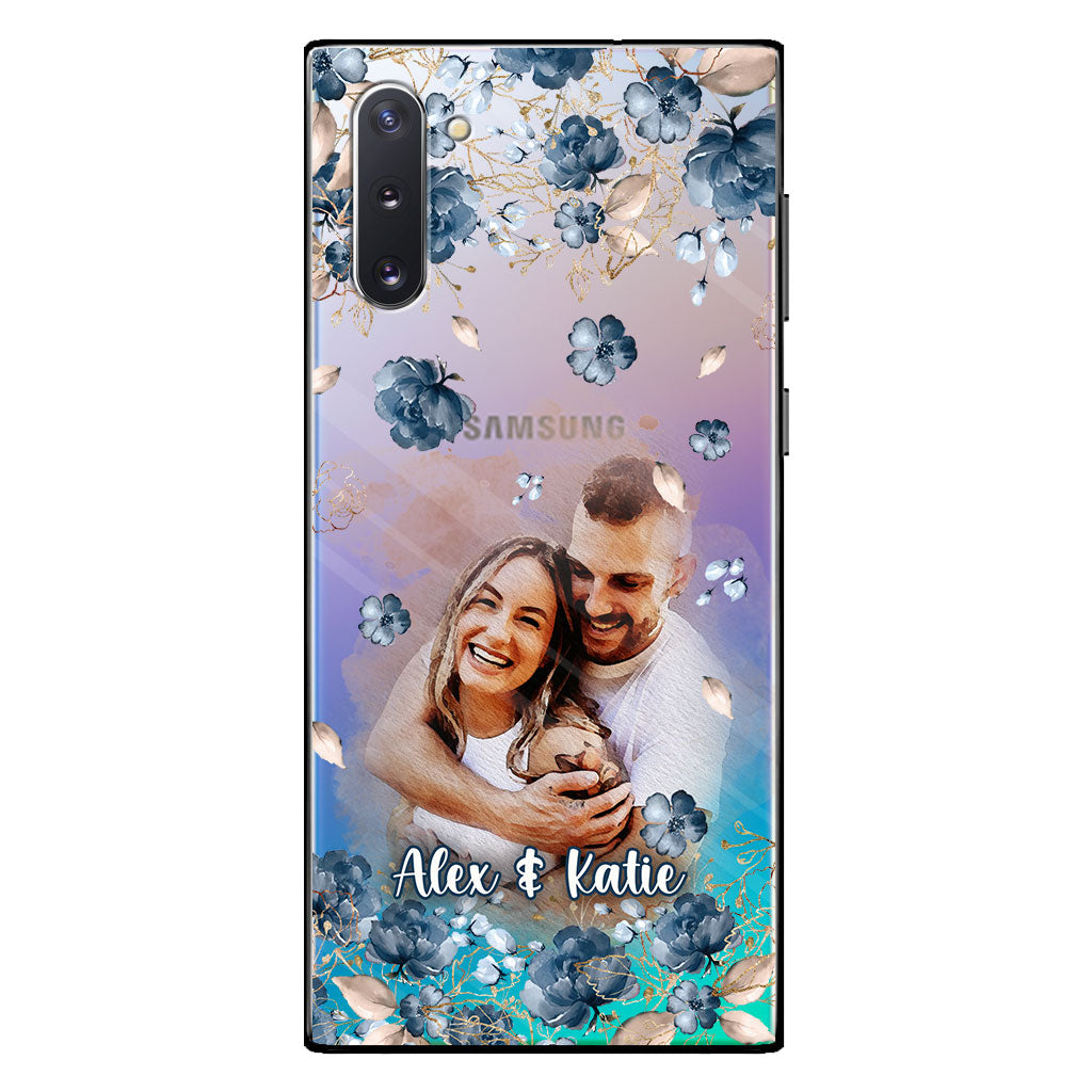 Floral Phone Case - Personalized Clear Phone Case