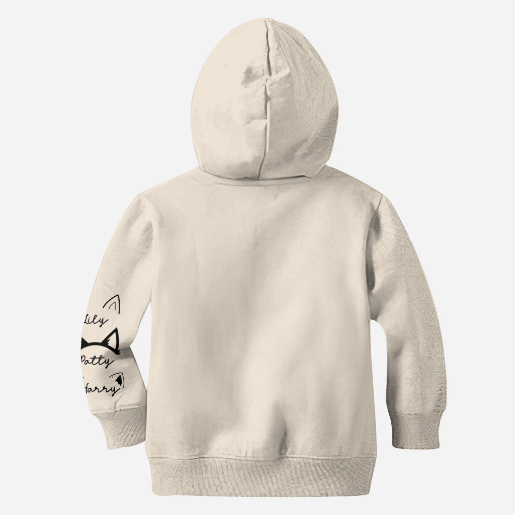 Maman Chat - T-shirt personnalisé avec motif chat