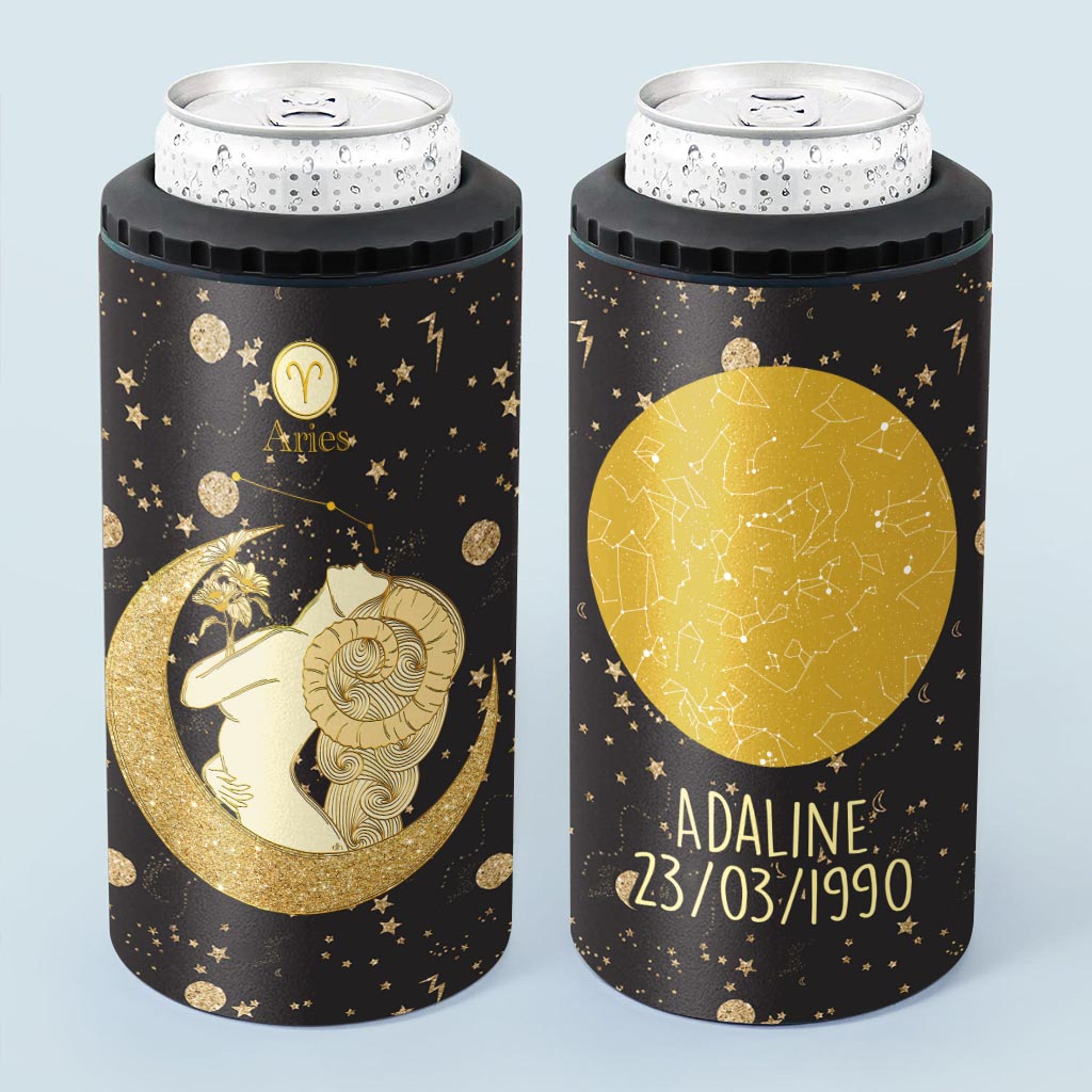 Zodiac Sign - Personalized Horoscope Can Cooler