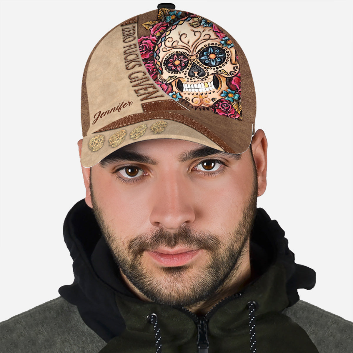 Casquette classique personnalisée Zero F Given - Tête de mort
