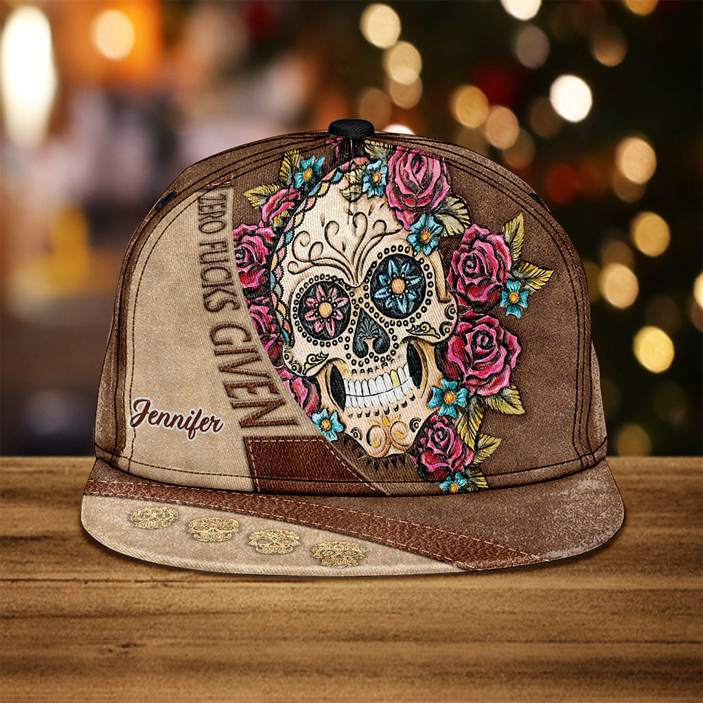 Zéro F Given - Casquette personnalisée tête de mort