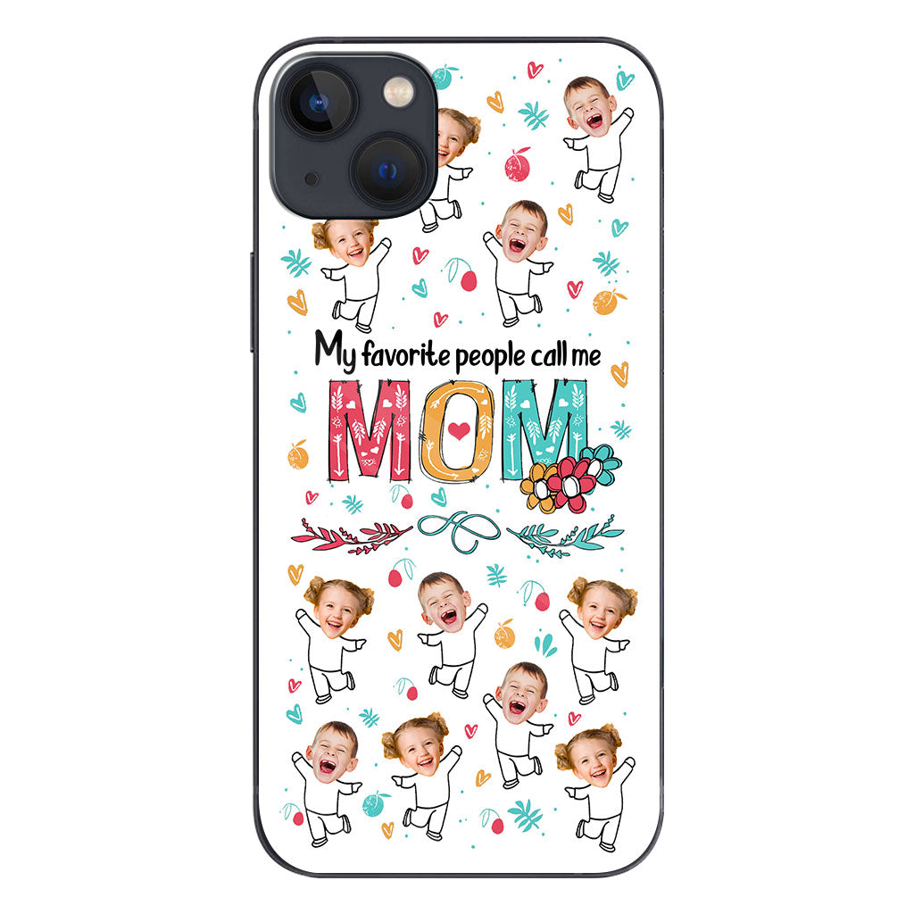 Mes personnes préférées m'appellent Nana - Cadeau pour grand-mère, maman - Coque de téléphone personnalisée