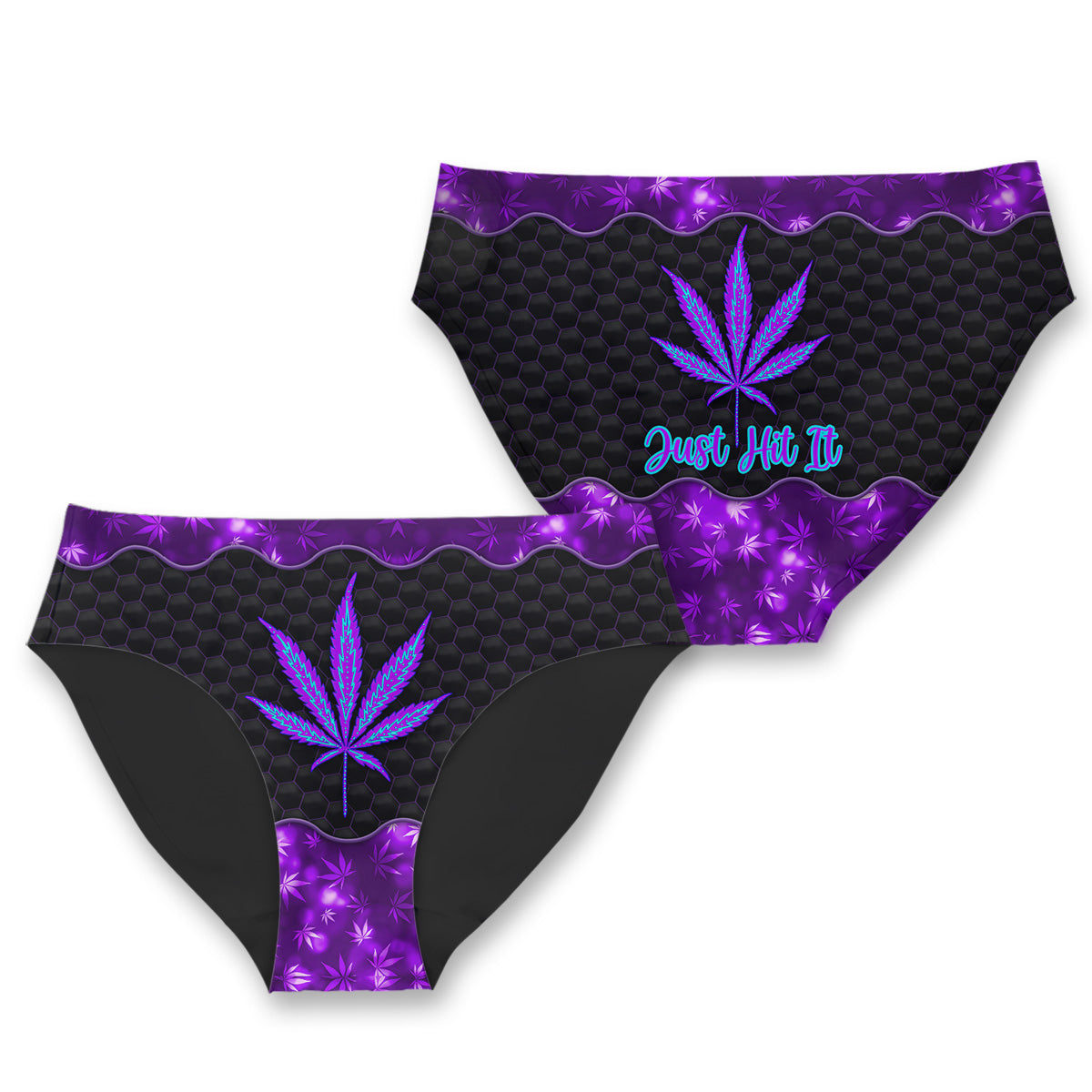 Just Hit It - Culottes pour femmes à l'effigie de cannabis