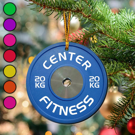 Centre de remise en forme - Ornement de fitness personnalisé