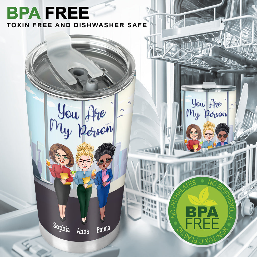 Tu es ma personne - Gobelet personnalisé pour collègue