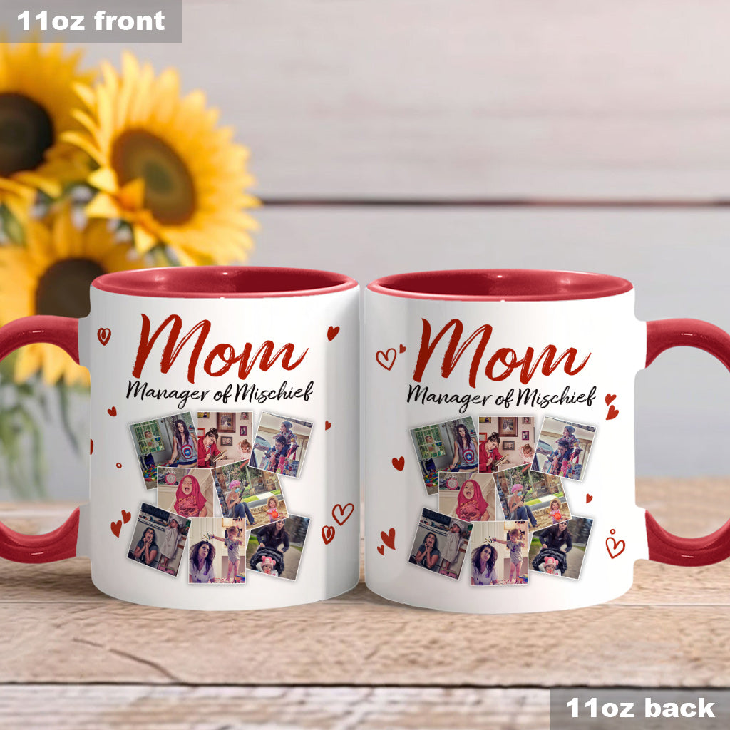 Mug personnalisé « Maman, la reine des bêtises »