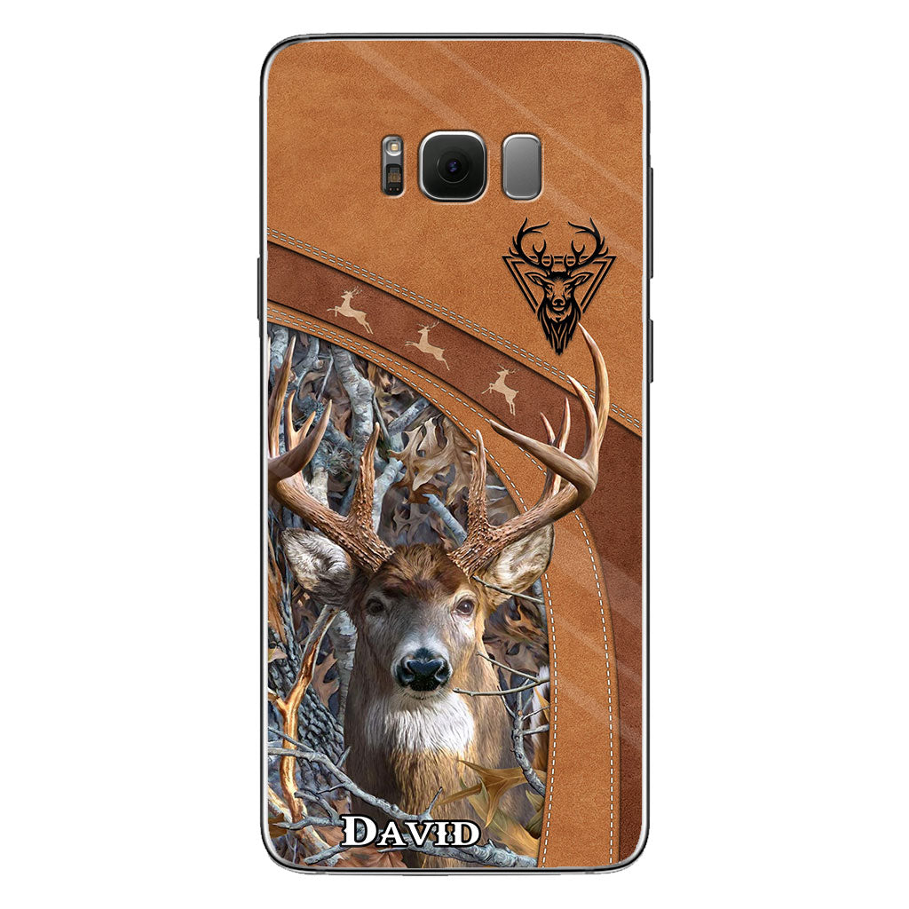 La vie est plus belle dans les bois - Coque de téléphone personnalisée pour la chasse