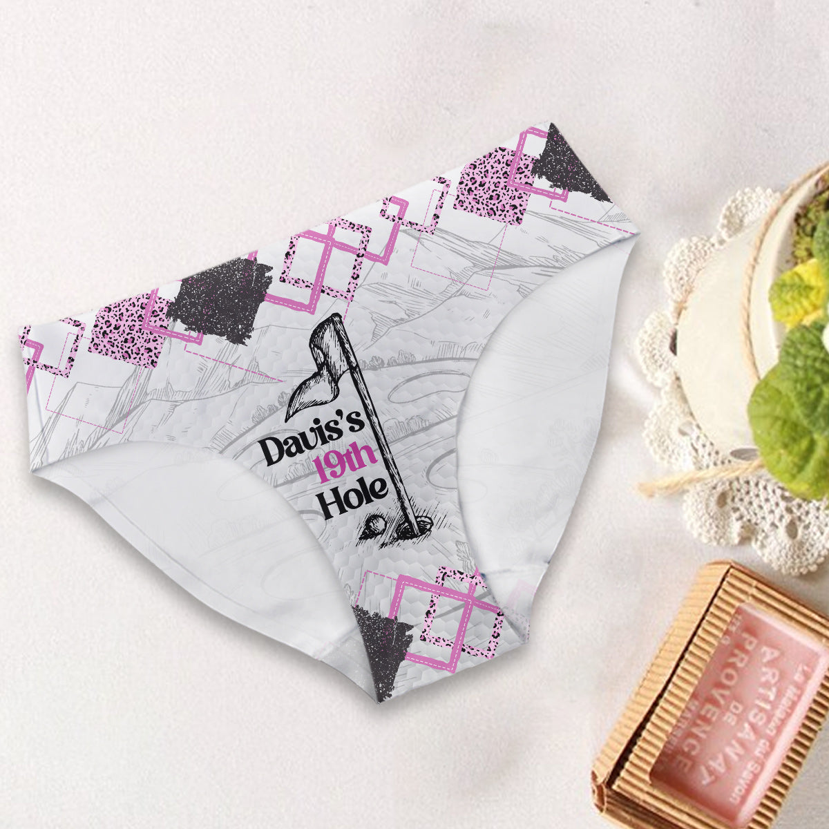 Culottes de golf personnalisées pour femmes - Nom personnalisé - 19e trou