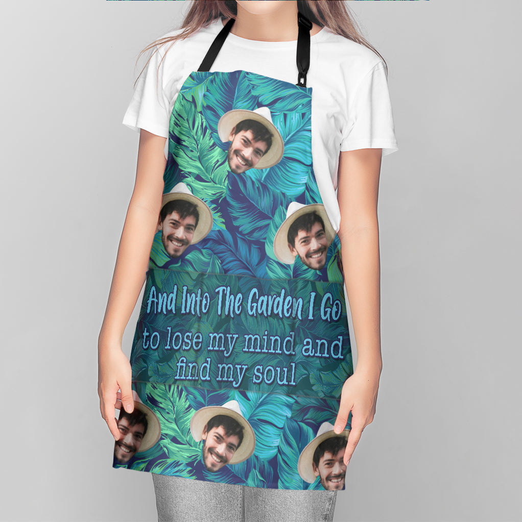 Et au jardin ! - Cadeau de jardinage pour maman, papa, grand-mère, lui, elle, épouse, mari, petite amie, petit ami - Tablier personnalisé