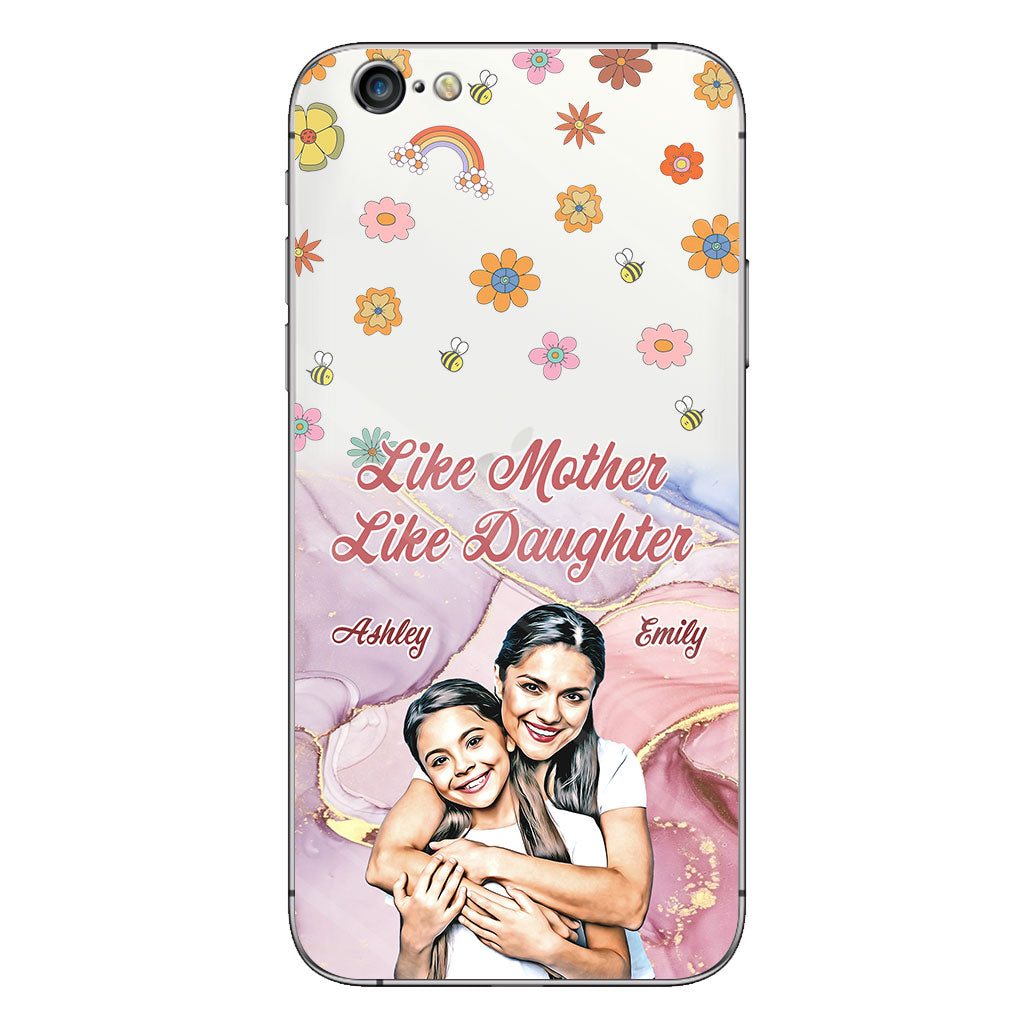 Best Mama Ever - Personalized Mother Clear Phone Case